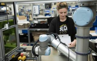 UR Roboter in der Produktion