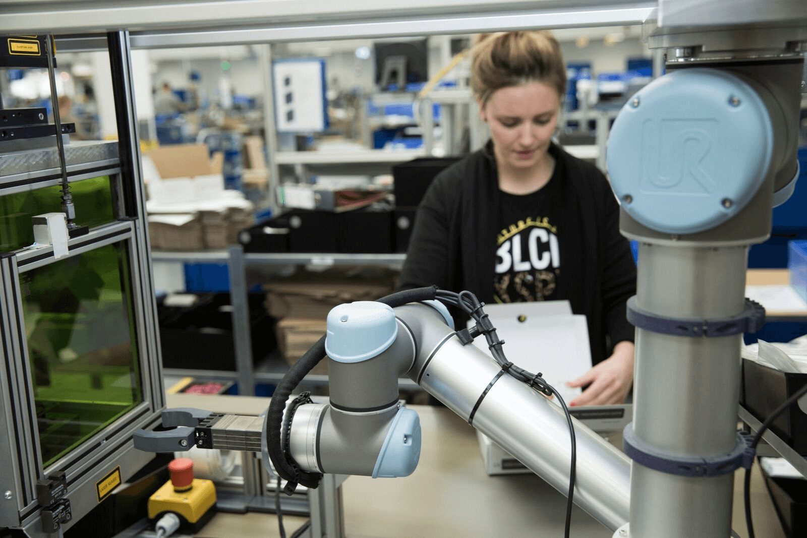 UR Roboter in der Produktion