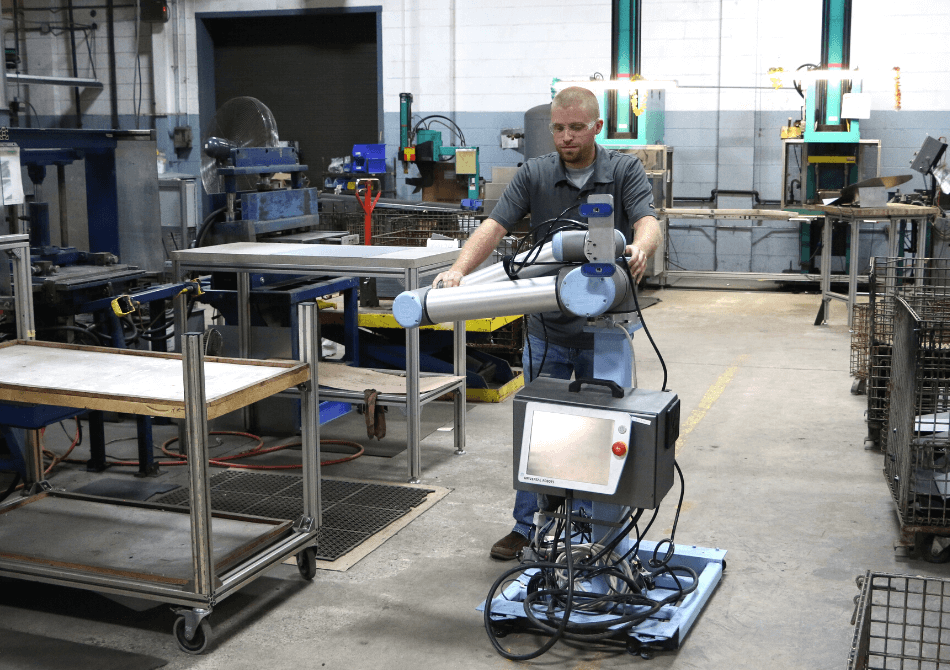 Mobile cobots in use